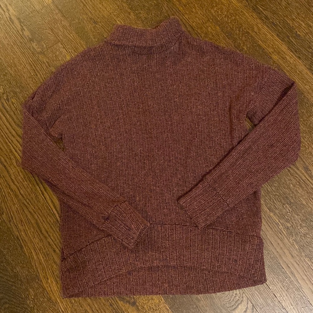Burgundy Topshop Sweater. Size 4.